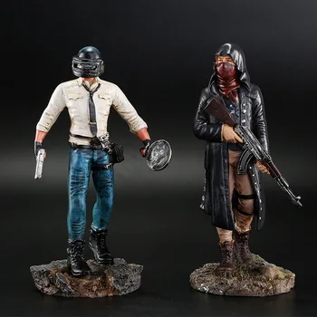 

Creative Eat Chicken Game Figure Furnishing Articles Resin Arts And Craft Desktop Place Adorn Bedroom Household Store Decoration