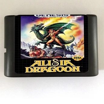 

Alisia Dragoon - 16 bit MD Games Cartridge For MegaDrive Genesis console