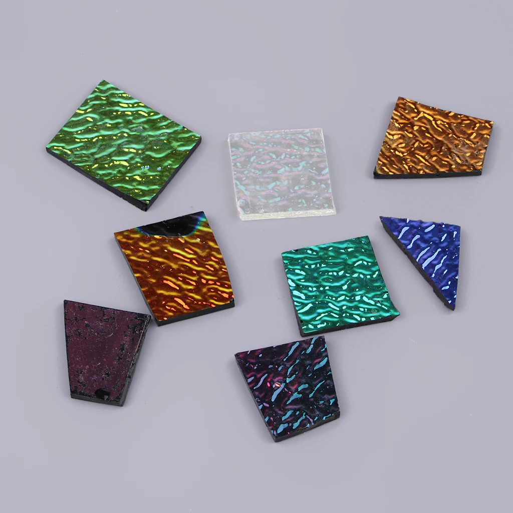 10pcs/Set Microwave Kiln Kit Glass Fusing Kit DIY Fusing Jewellery Pieces and Embellishments