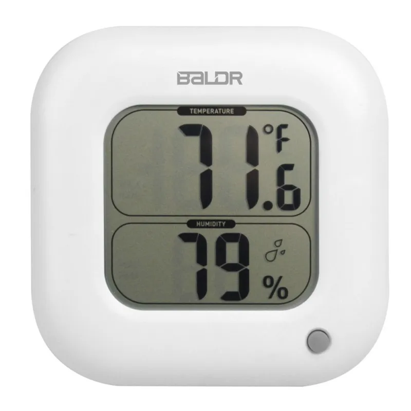 

LCD Electronic Temperature Humidity Meter Digital Thermometer Hygrometer Weather Station Alarm Clock Indoor Room