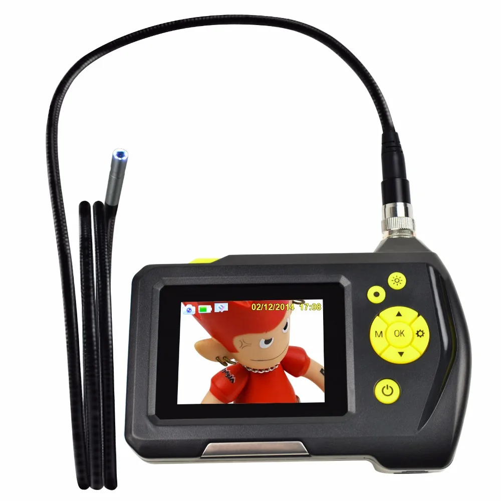 

Digital Waterproof Handheld Endoscope Digital Inspection Camera System 8.2mm with 2.7 inch Screen Monitor and 1 Meter Cable