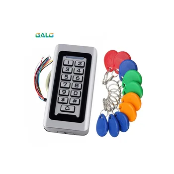 

Rfid Door Access Control System Waterproof Metal Keypad 125KHz Proximity Card Standalone Access Control With 2000 Users