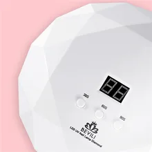 36 W 110 v-240 v УФ светодиодный лампа, Сушилка для ногтей двойной свет Сушилка для ногтей лампа для маникюра все Гель-лак для ногтей с таймером с Дисплей инструменты для маникюра