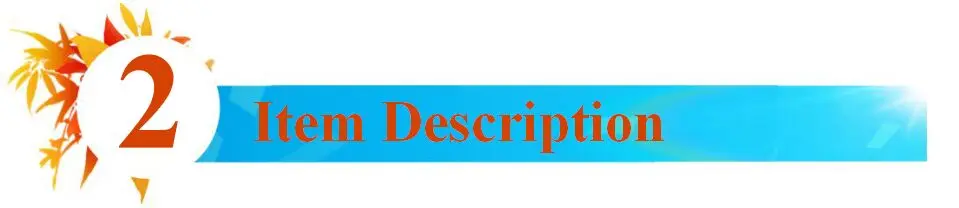 2 item description