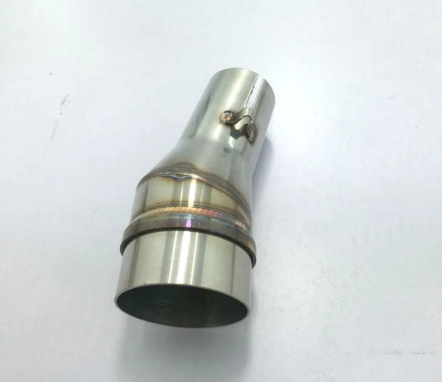 

Motorcycle GP exhaust Welding Adaptor Joining Sleeve Reducer Connector Pipe Tube Free Shipping