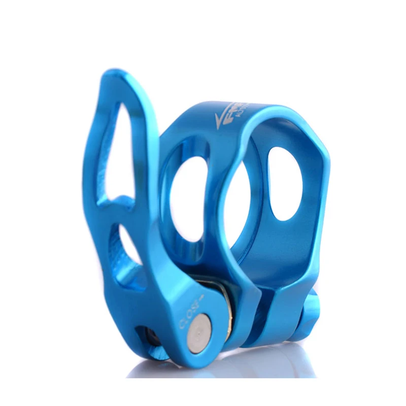 

CNC seatpost clamp high quality aluminum alloy quick release / locking seatpost clamp suitable for 27.2mm 28.6mm seatpost