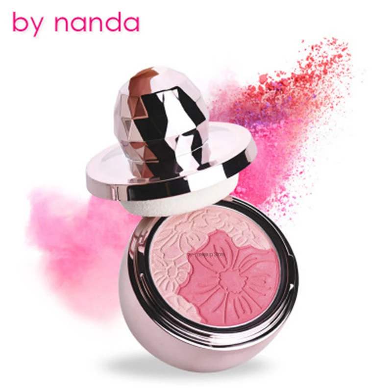 

Face Blush Makeup Sweet Charming Cheek Foundation Contour Makeup Cream Setting Powder Make Up Mineral Blusher Paletten blush On