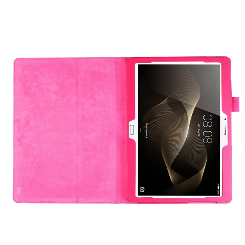 Enzi DHL/EMS/UPS 2 папки Folio Stand личи зерна кожаный чехол для huawei MediaPad M2 10,0 M2-A01W/F/L планшета