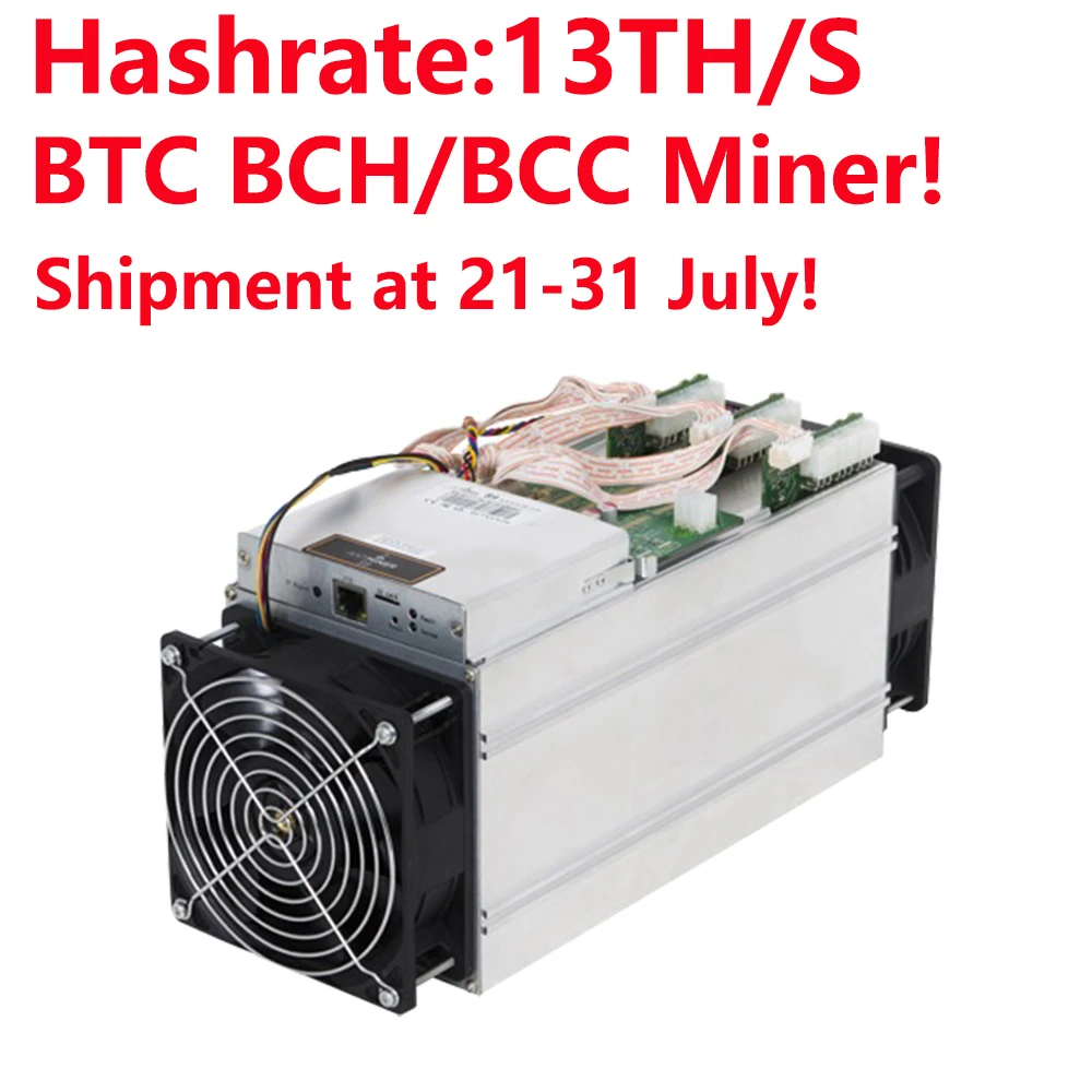 

Bitmain Antminer S9i-13.0 13TH/S Bitcoin Miner Asic Miner Newest 16nm Btc Miner without APW3++ Shipment at 21-31th July!