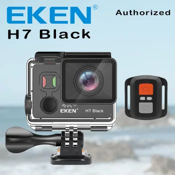 

EKEN H7 Black Action Camera Ultra HD 4K 4k/30fps For Ambarella A12 14MP Go Waterproof Wifi Sport Cam Pro EIS Screen Rotation DV