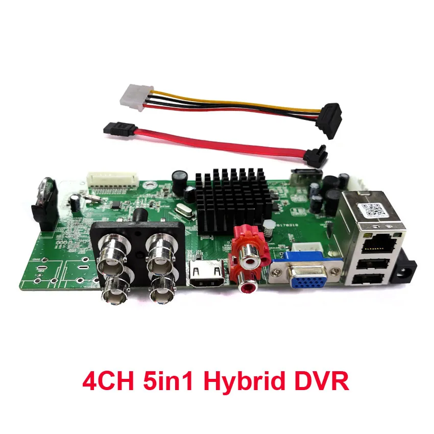 

4ch or 8ch 5in1 hybrid 1080N DVR record AHD/960H/TVI/CVI/IP 5 in 1 AHD DVR for cctv system