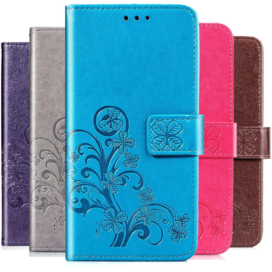 

3D Emboss Flip Case For Xiaomi Redmi Note 7 PU Leather Case for Coque Redmi Note 7 Protective Wallet Case Cover