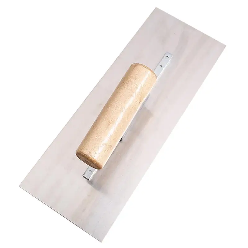 

Stainless Steel Plastering Trowel Manual Portable Tool for Caulking Concrete Plastering Mud Preparing Surface Leveling