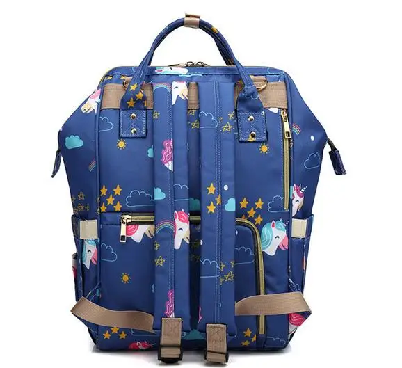 Мода Мумия подгузник для беременных подгузник сумка большая детская сумка для кормления дорожный рюкзак дизайнерская сумка для ребенка уход Единорог