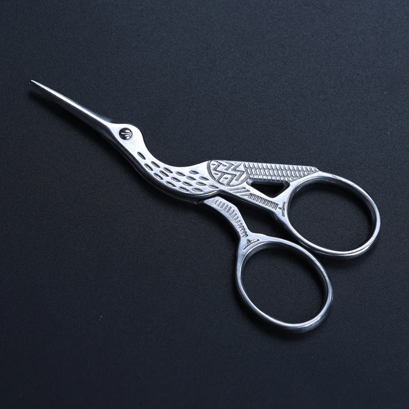 Silver Stork Sewing Scissors Trimming Dressmaking Shears Cross stitch