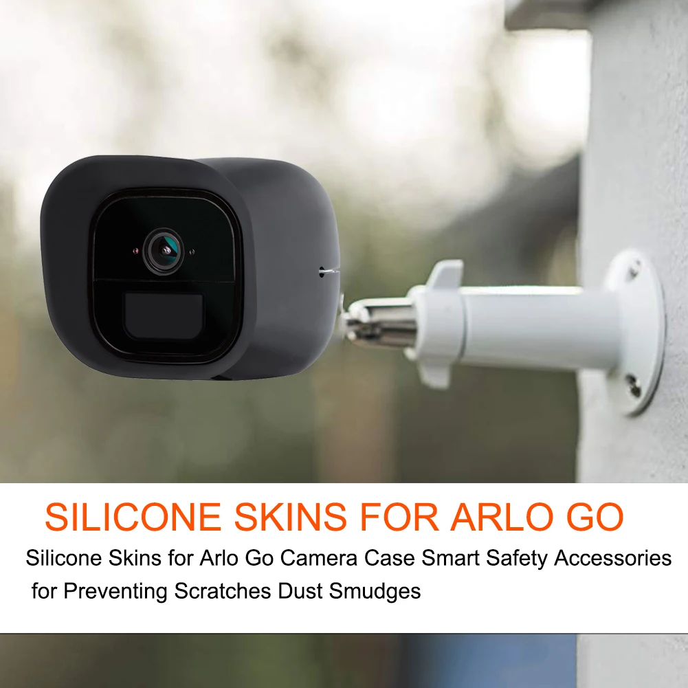 Силиконовые накладки для Arlo Go чехол для камеры умные защитные аксессуары для предотвращения царапин пыли пятен