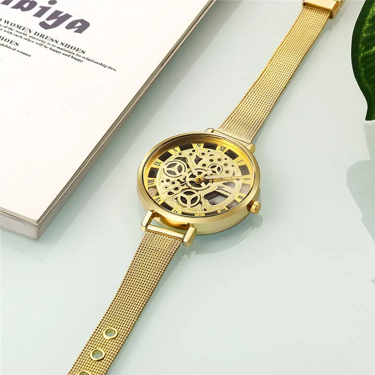 REBIRTH женские часы для женщин Скелет Montre Femme Мода Bayan Kol Saati женские наручные часы браслет zegarek damski