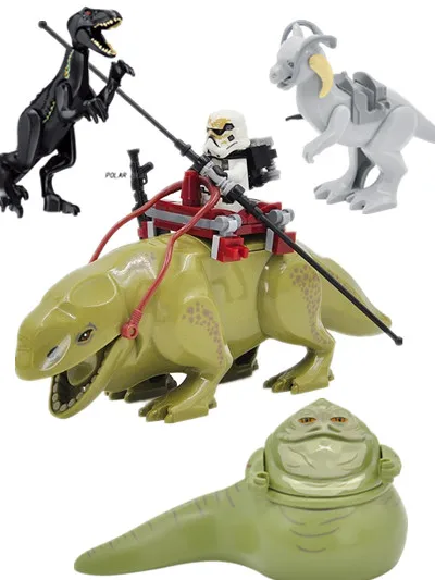 10 шт./лот Звездные войны Dewback Песочники фигурка таванун Джабба ранкор