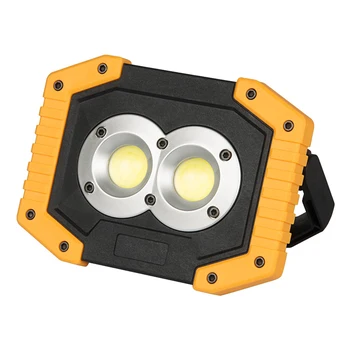 

Work Light Spotlight Waterproof High Low Flash Hiking USB Cable Portable 5V 3-4