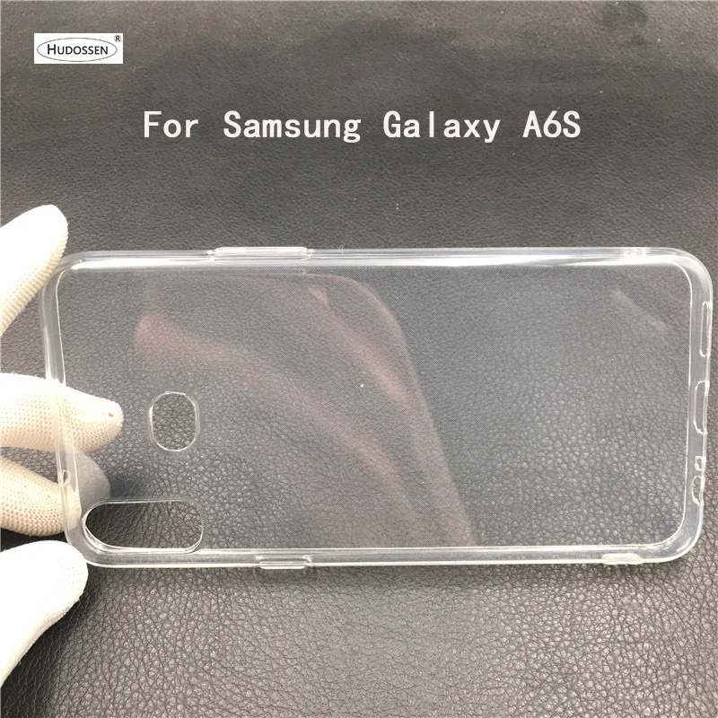 

HUDOSSEN For Samsung Galaxy A6S G6200 Case Silicone Soft TPU Gel Back Cover Clear Transparent Protective Case For Galaxy A6S