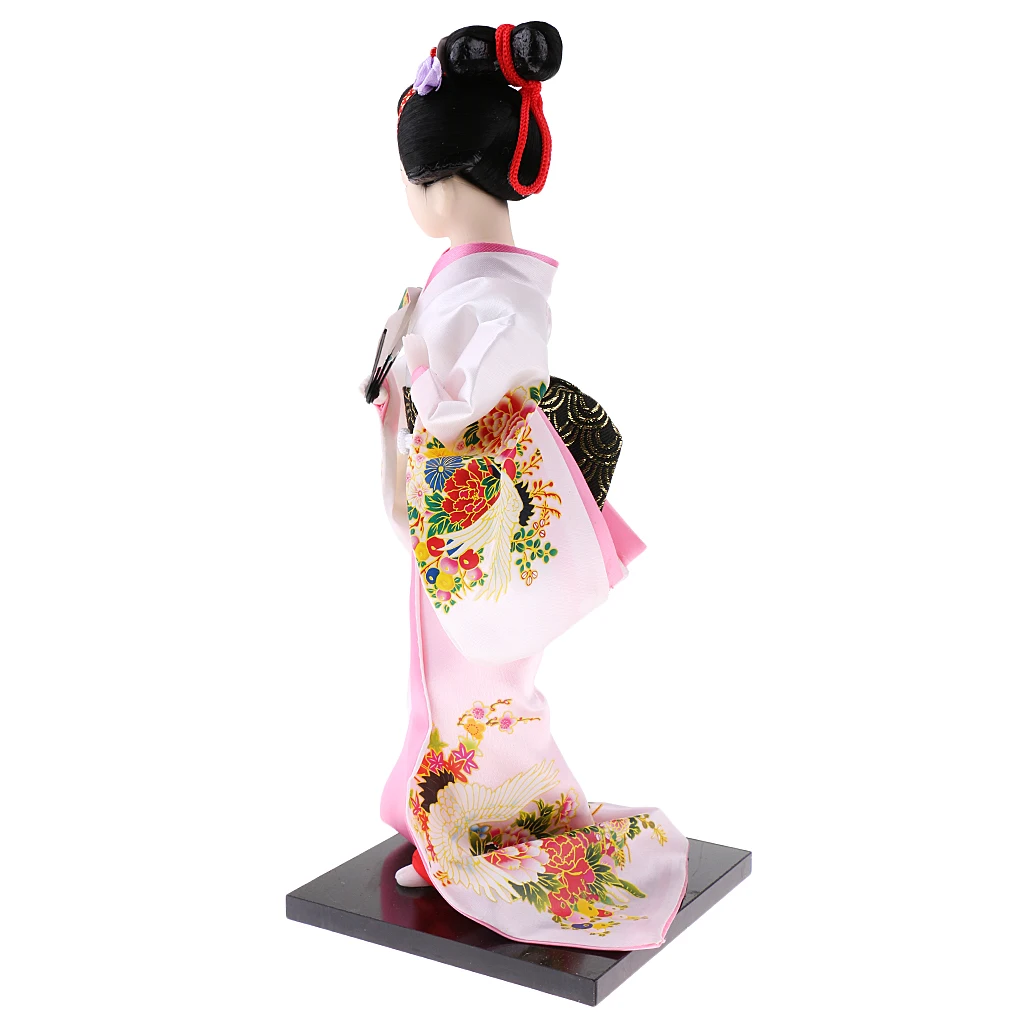 New Arrivals Japanese Geisha Kimono Doll Ornaments Crafts Home Decoration Collectibles Birthday Xmas Gift for Kids Children