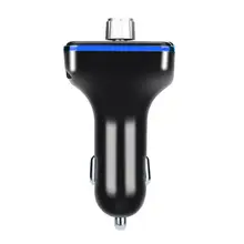 Bluetooth FM передатчик с ЖК-дисплеем беспроводной MP3 TF радио Музыка Медиа USB плееры автомобильный комплект громкой связи дропшиппинг Mar 19