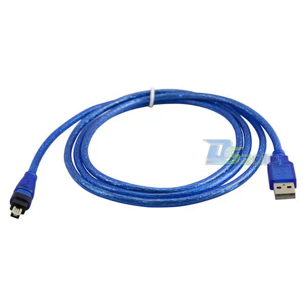 Danspeed 5Ft 1,5 м штекер к разъему m/M USB 2,0 к IEEE 13944 Pin шнур FireWire ведущий DV принтер видеокамера соединительный кабель