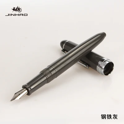 JINHAO 992 черновато-зеленый цвет спираль круглый корпус офисный студенческий тонкий перьевая ручка новинка - Цвет: 004