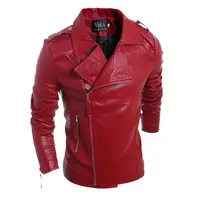 Осенне-зимняя новая мужская кожаная куртка на молнии, модная повседневная короткая куртка с отворотом, спортивный костюм, мотоциклетная куртка