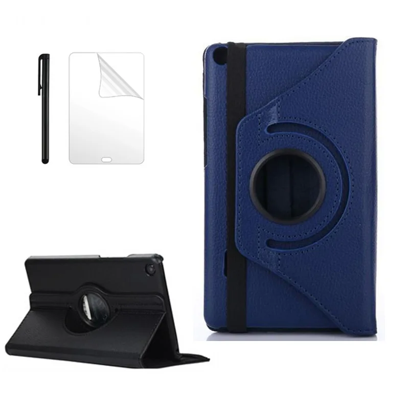 

360 Degree Rotating Stand PU Leather Case For Huawei MediaPad T3 7.0 BG2-W09 Funda Cover for Huawei T3 7 WiFi case