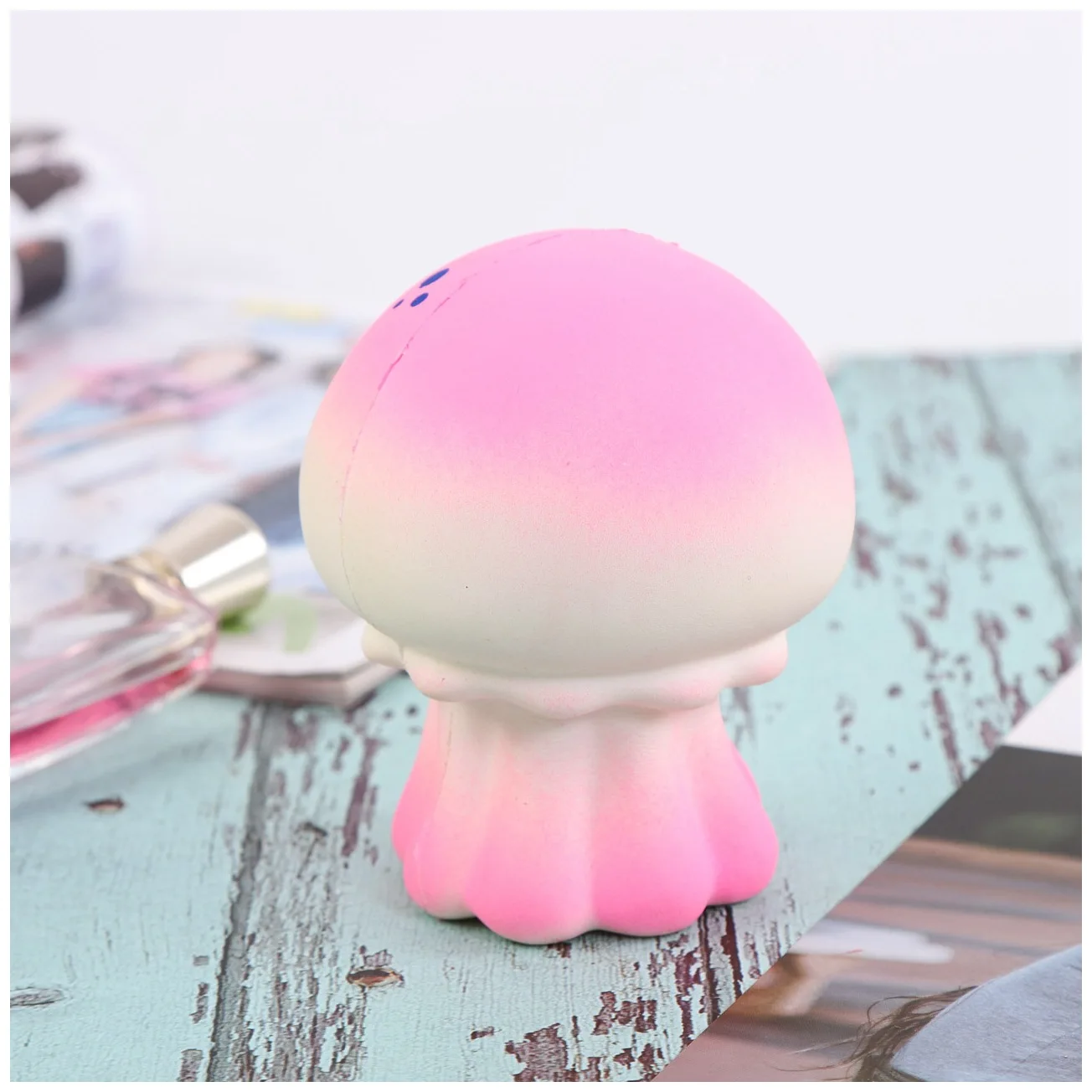Мягкая антистрессовая медленно восстанавливающая игрушка PU Kawaii розовый осьминог декомпрессия вентиляция артефакт игрушки для детей антистресс