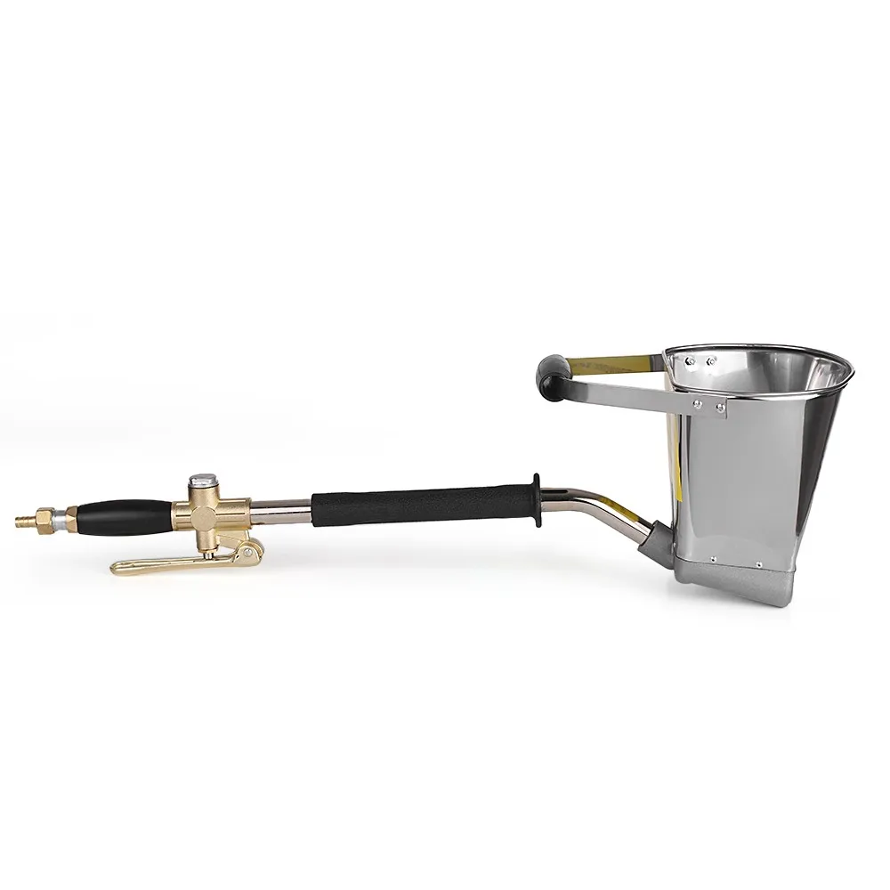 

WAERTA Spray Gun Paint Walls Cement Mortar Sprayer Spray Gun Hopper Gun Render Sprayer Hopper Bucket Gypsum Gun 64cm