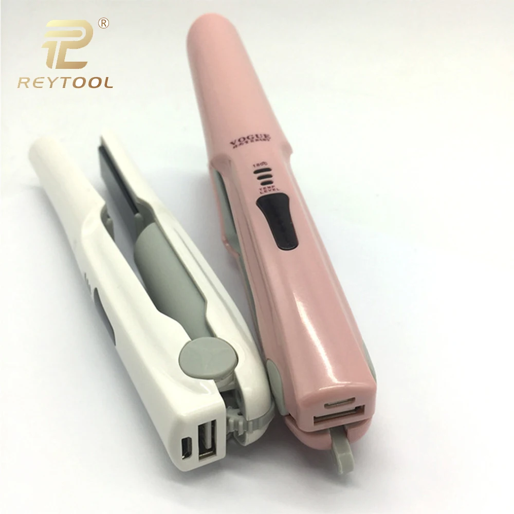 Беспроводной выпрямитель для волос, утюжок для завивки, плоский утюжок, быстрый нагрев, керамический утюжок для волос, щипцы для завивки волос, USB зарядное устройство, инструмент для укладки волос