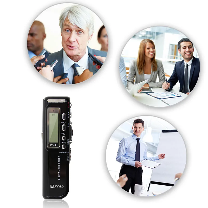 SUNNZO Voice Recorder 8GB Portable Digital Voice Recorder Recording Pen MP3 Player Dictaphone with Auto power on/off Function SUNNZO Voice Recorder 8GB Portable Digital Voice Recorder Recording Pen MP3 Player Dictaphone with Auto power on/off Function