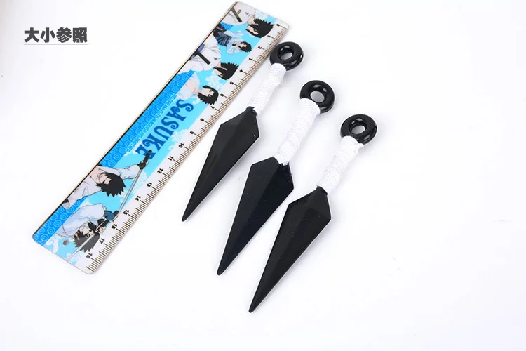 13 см крутая японская аниме Наруто пластиковая фигурка кунай ниндзя оружие для косплея реквизит пластиковая фигурка модель игрушки Детский подарок на день рождения