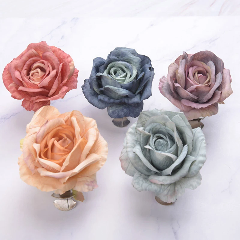 

Home Curtain Organizer & Holder Rose Shaped Tie Clip Tiebacks Ornaments Holdbacks Organizing Tie Holding Clip Beautifu