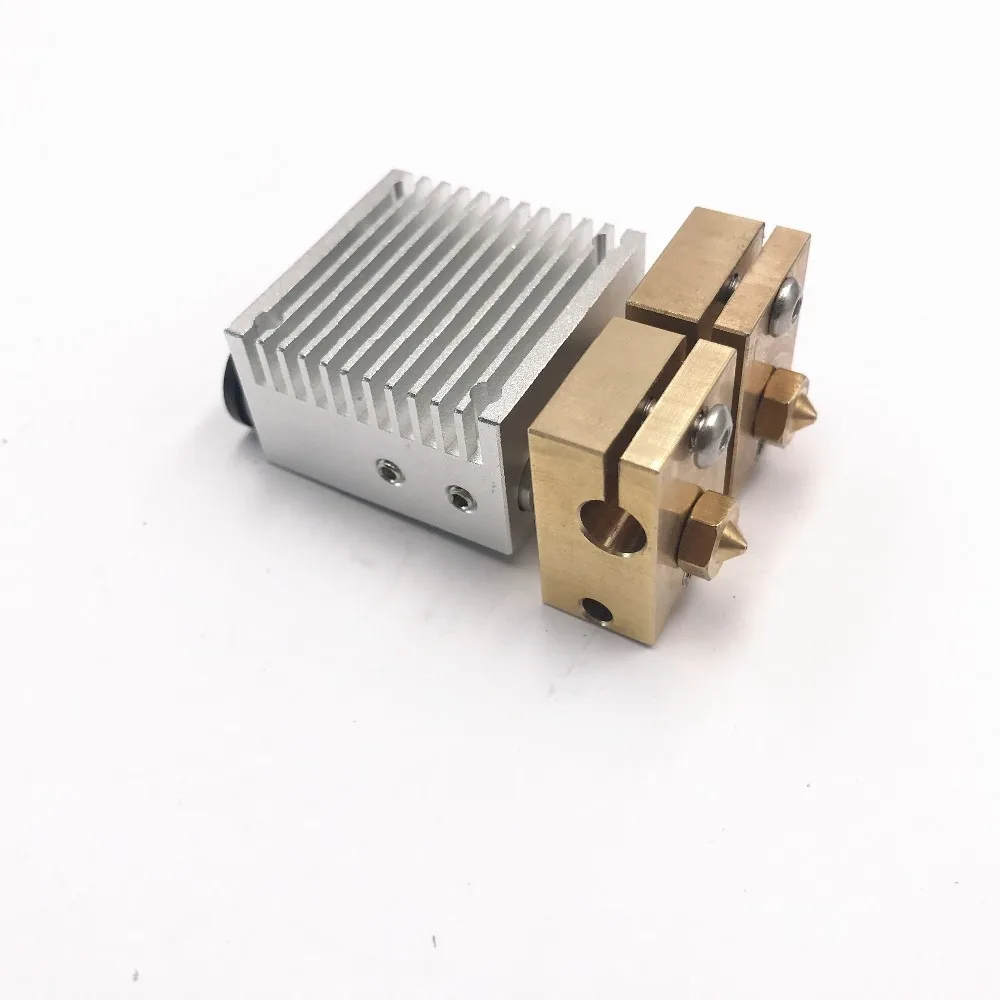 

Funssor V6 updated Chimera Multi-Extrusion kit Multi Color 2 In 2 Out j-head Hotend set for DIY 3D printer