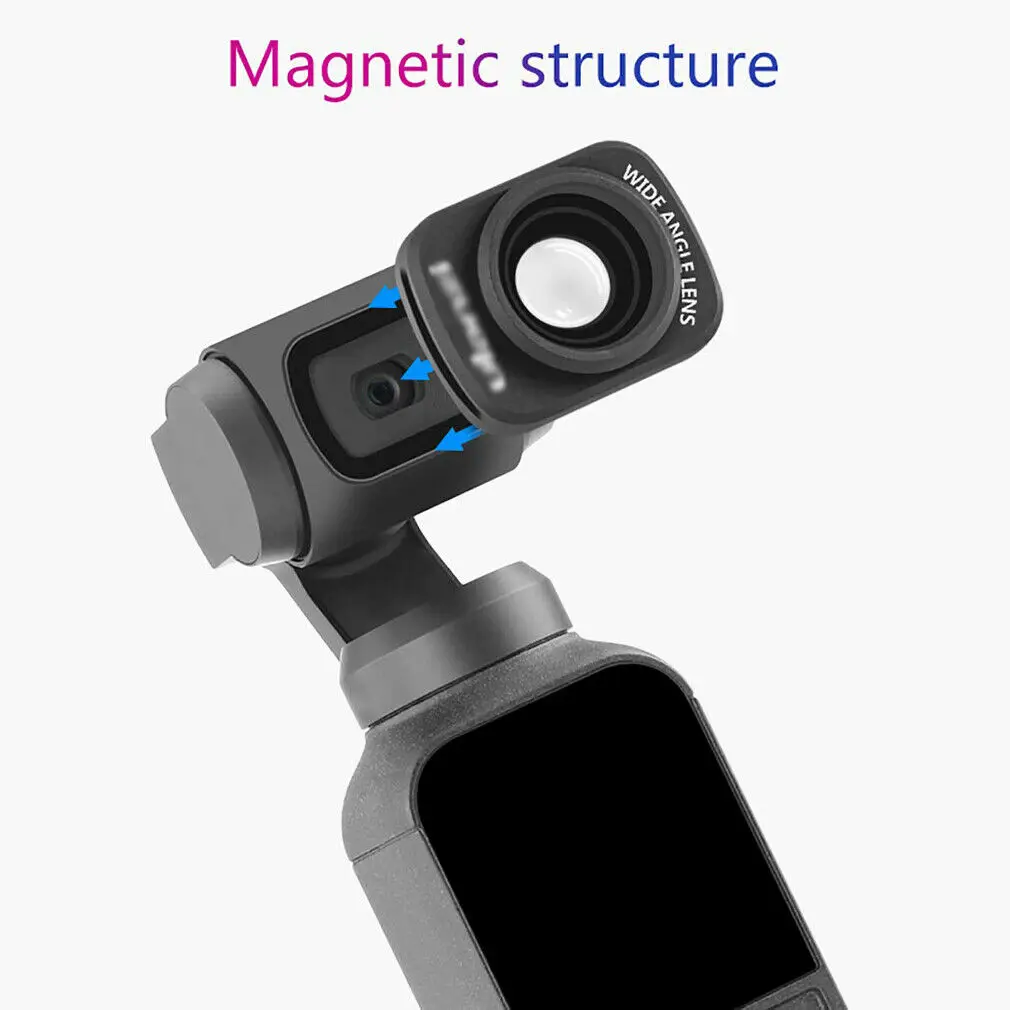 Профессиональный широкоугольный объектив для DJI Osmo Карманная камера карданный широкоугольный объектив 3C10