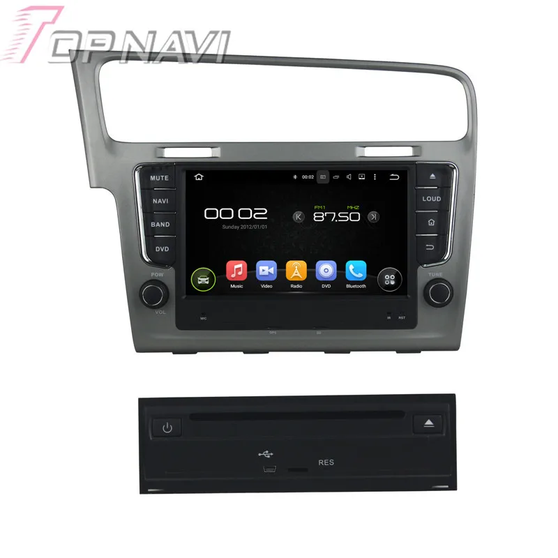8 Quad Core Android 5 1 Car font b GPS b font Navigation For Volkswagen Golf