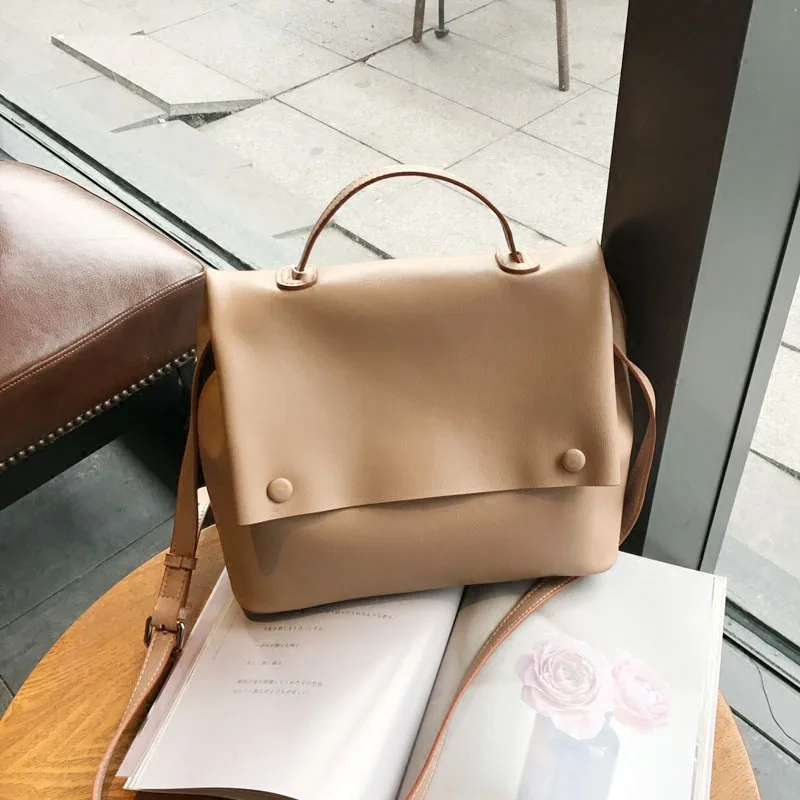 Women's Fashion Handbag Shoulder Messenger Leather Bag 2017 Korean