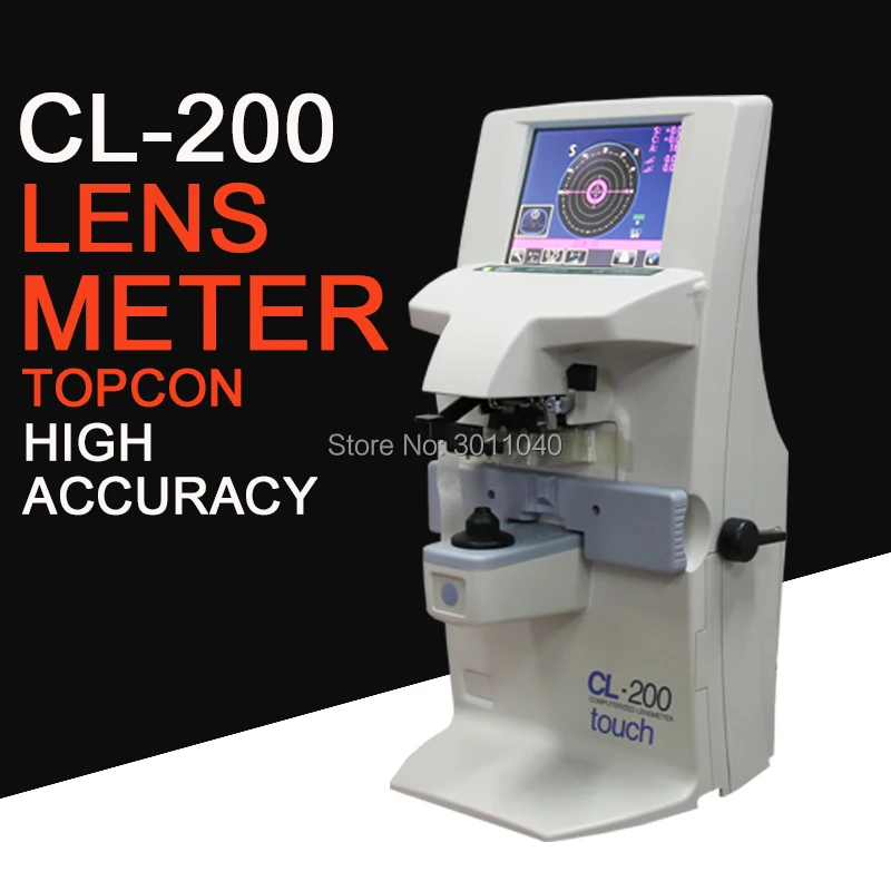 

TOPCON CL-200 Digital Lensometer Lensmeter Focimeter Autolensmeter Colour screen; Personality operation screen