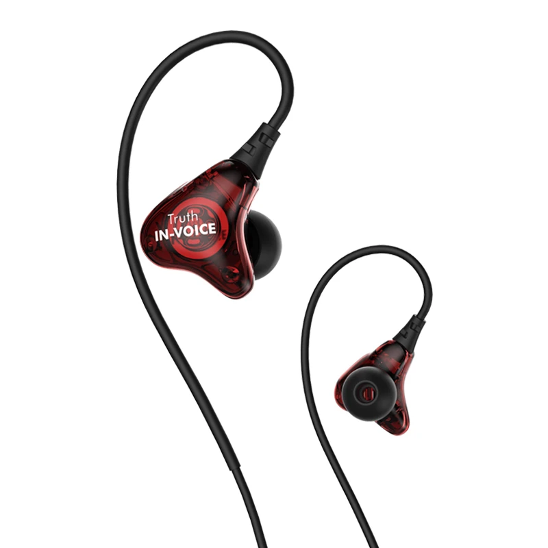 

In-voice IVIM-T1 Cool and dynamic headphones earphones with wheat fever monitor Ear-hook headphones