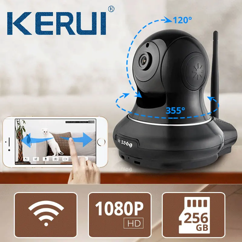 

Fuers 1080P Wifi IP Camera for Home/Office/ Baby/Nanny/Pet Monitor Wireless Night Vision