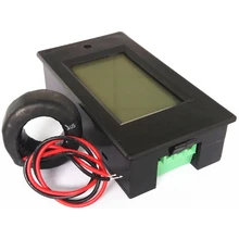 10 шт. цифровой Панель метр 45-65 Гц AC 80-260 В 4 в 1 Напряжение ток Мощность энергии вольтметр 100A/22000 Вт Портативный измерения тестер