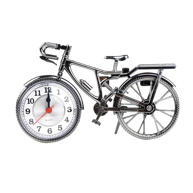 Креативная форма для велосипеда, будильник, декоративные настольные часы, античный стиль, настенные часы для велосипеда, настенный будильник, набор часов, художественные подарки