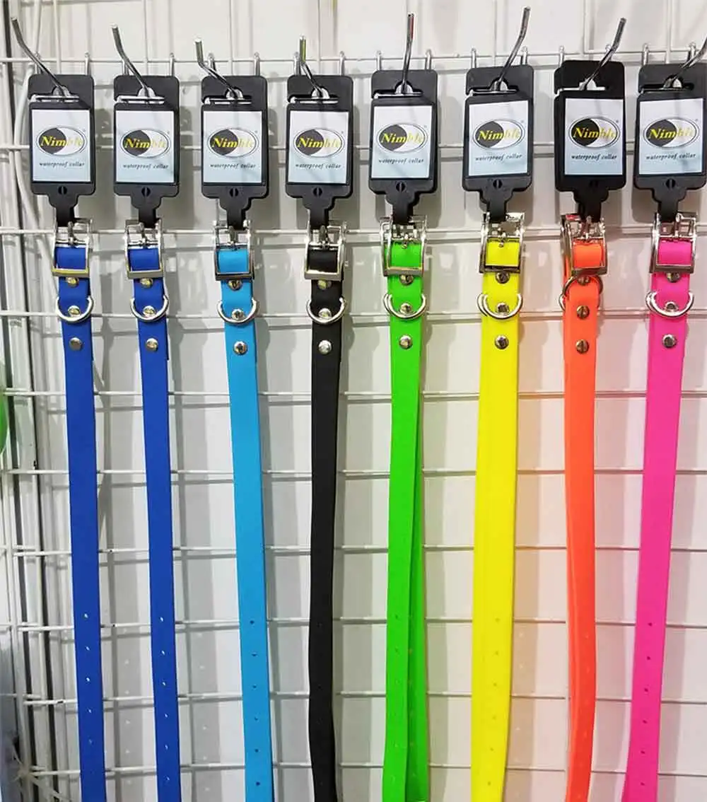 [Nimble] Round Dog Leash for Pet Lead Leash Dogs Cats Anti-bite PVC material Waterproof and deodorant easy to clean Dog supplies
