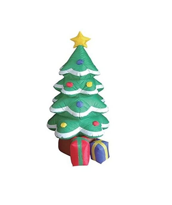

Inflatable Christmas Tree Costume Inflatable Tree Costume Flashing Lighted Blow-Up Yard Christmas Party Decoration