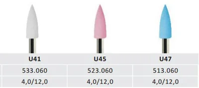 Polidor de Borracha Brocas de Polimento Borracha de Silicone para Resina Caixa Dental Grandes Burs Acrílica 100 Pçs - 12 Beleza e saúde