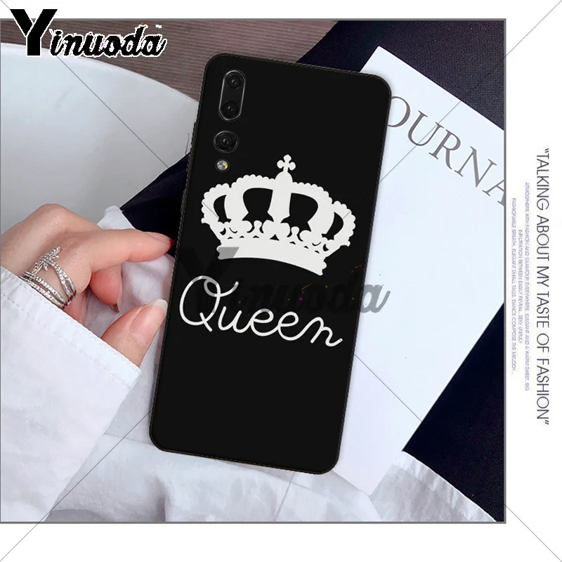 Yinuoda Cartoon Crown King and Queen Phone Case for Huawei P10 plus 20 pro P20 lite mate9 10 lite honor 10 view10 Shell Yinuoda Cartoon Crown King and Queen Phone Case for Huawei P10 plus 20 pro P20 lite mate9 10 lite honor 10 view10 Shell