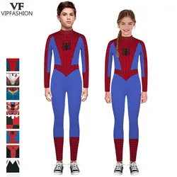 VIP модной детской одежды на карнавал вечерние «Железный человек», «Человек-паук», костюм для детей, Marevl костюм зентай для косплея hero Боди